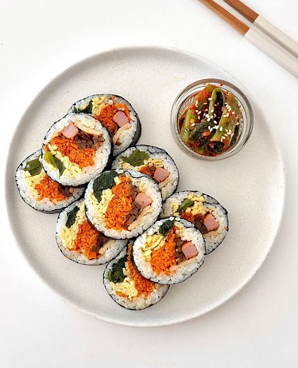 갓김치김밥