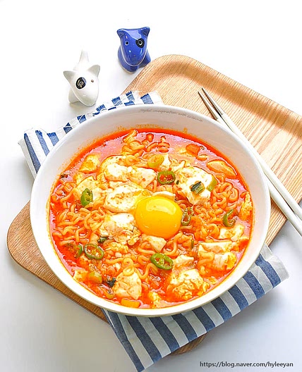 순두부라면