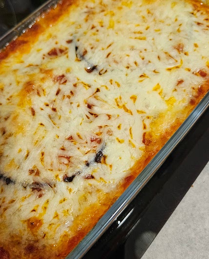 Lasagna de verduras y atún