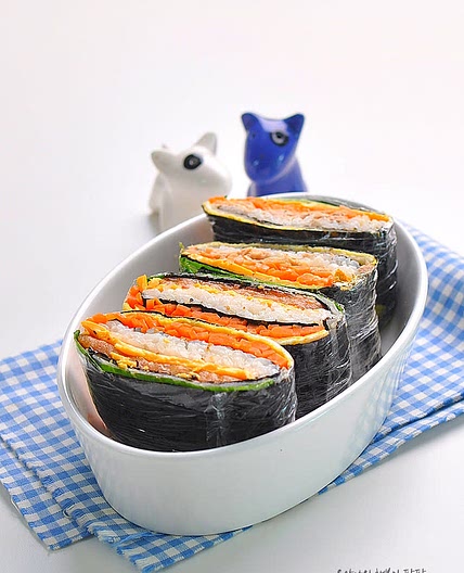 접어먹는 김밥