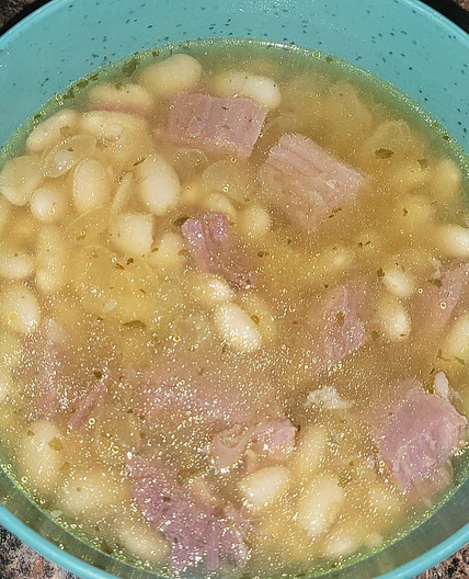 Ham & Bean Soup (8 Qt Slow Cooker Recipe)