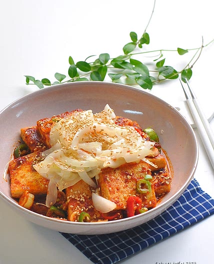 두부조림