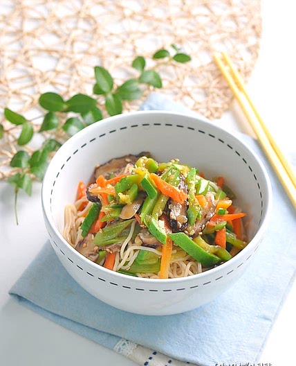 간장비빔국수