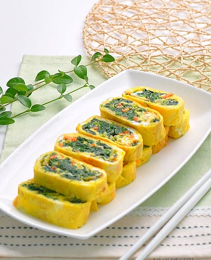 시금치계란말이