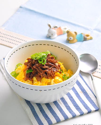 장조림버터비빔밥