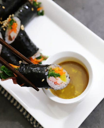 꼬마김밥 만들기 김밥소스 마약김밥 간단김밥 레시피