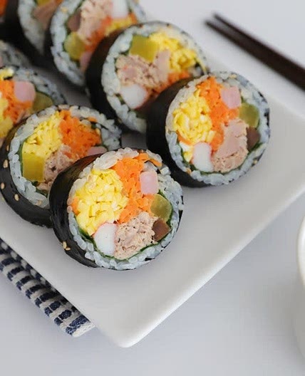 참치마요김밥 만들기 참치김밥 맛있게싸는법 참치마요만드는법 집김밥