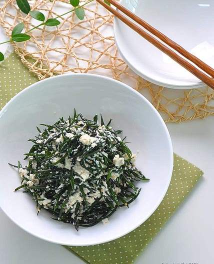 톳두부무침