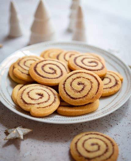 Sablés roulés à la cannelle