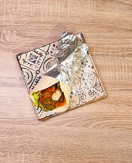 Lamelle bœuf et courgette grillé plancha