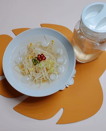 맑은 콩나물국 콩나물냉국