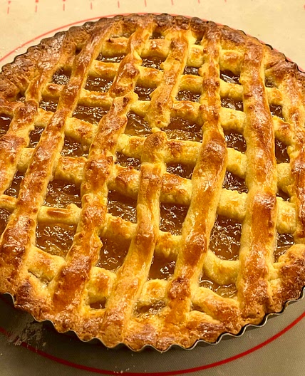 CROSTATA ALL'ARANCIA - Italian sweet orange tart