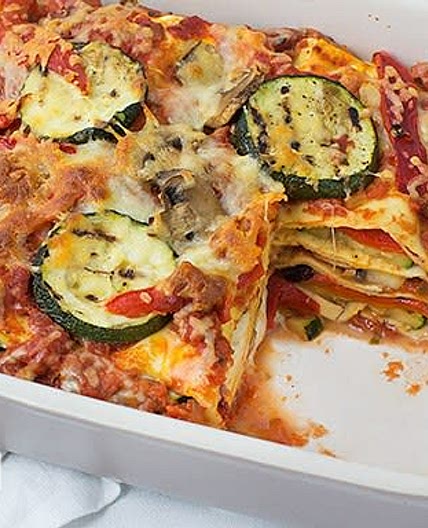Vegetarische groentelasagne