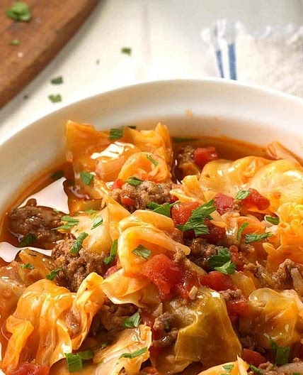 Slow Cooker Cabbage Roll Soup