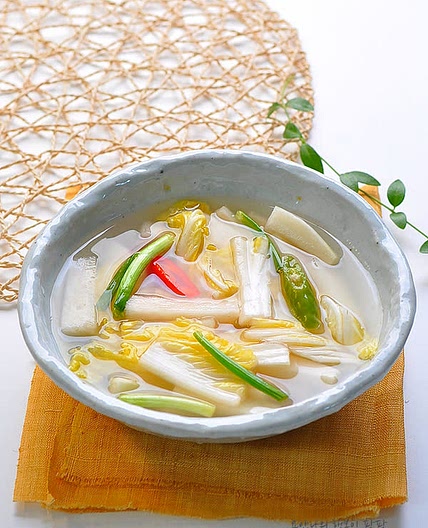 배추무물김치배추무물김치