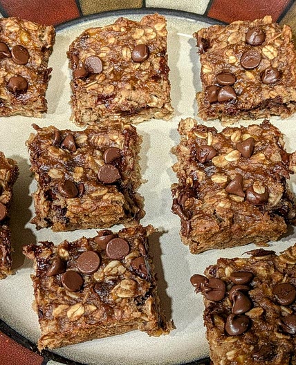 Peanut Butter Banana Bake