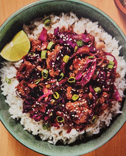Moo Shu Pork Bowls