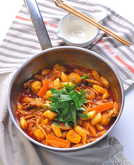 떡볶이 닭갈비