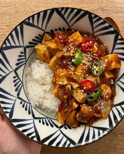 매콤 마파두부덮밥👩🏻‍🍳