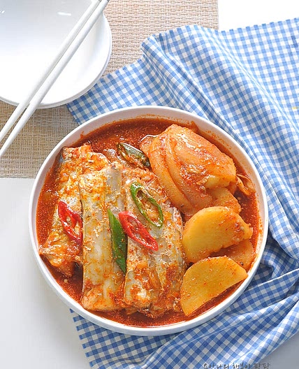 갈치감자조림