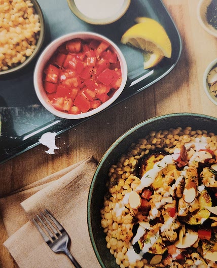 Mediterranean Chicken and Couscous Bar