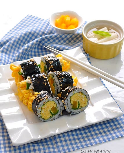 계란폭탄김밥