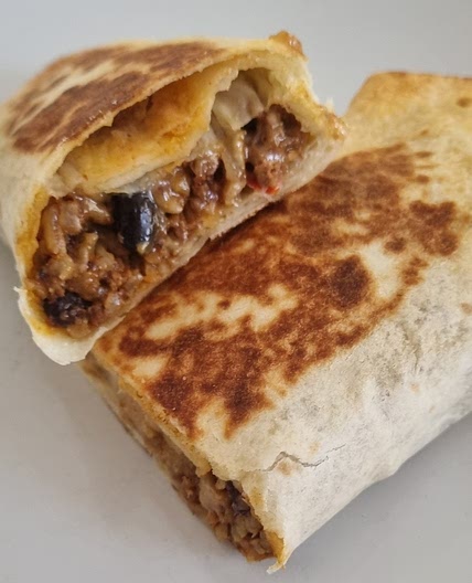 Crispy Beef Burritos