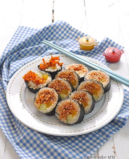 매운어묵김밥