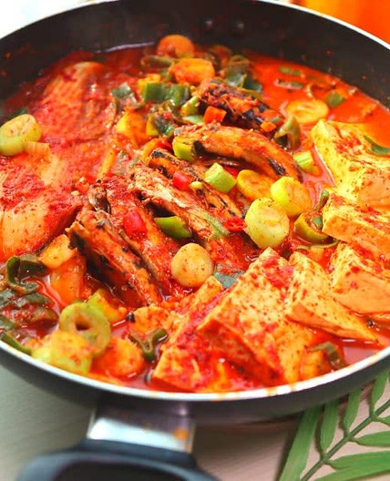 초간단 자취요리 꽁치캔 김치찌개 김치요리  묵은지 김치찌개