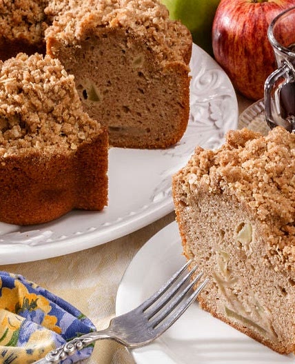 Pastel de manzana con streusel de canela, ¡para acompañar tu café!