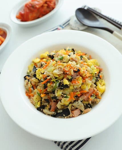 김밥볶음밥 만들기 남은김밥요리 볶음밥레시피