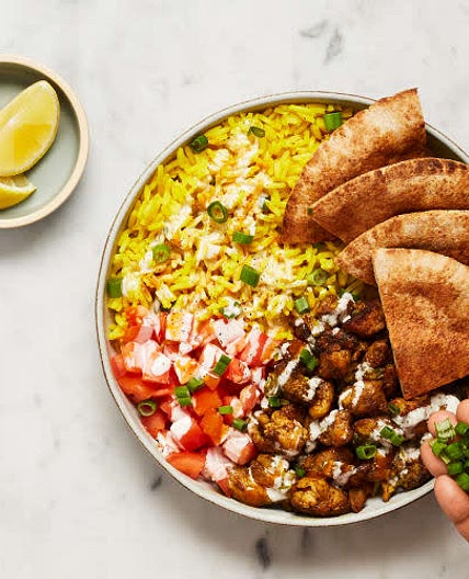 STREET CART-STYLE CHICKEN BOWLS