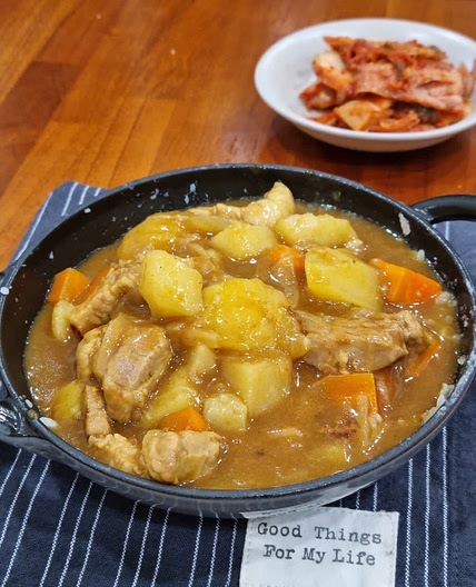 돼지고기 카레 만드는 법 양파 카레 양파 캐러멜라이징 풍미가 최고예요
