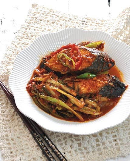 고등어파김치조림