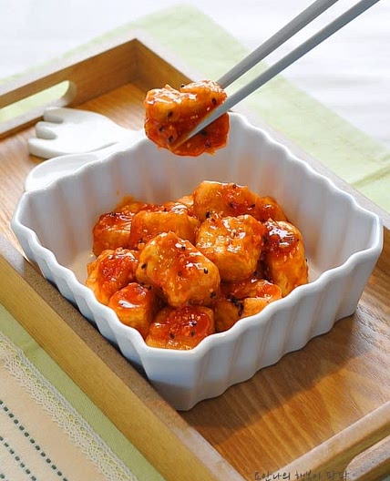 두부강정