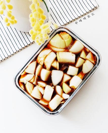 양파장아찌 레시피