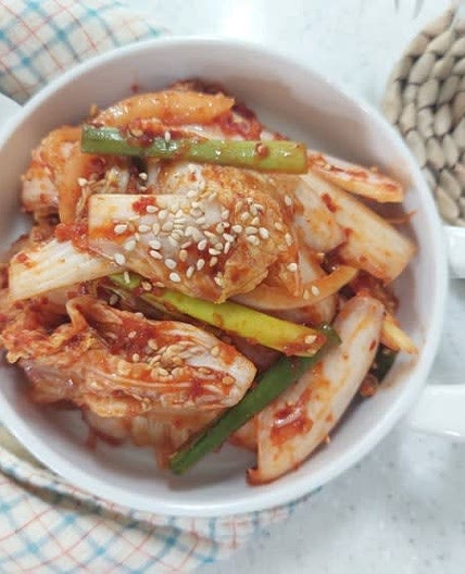 알배기배추 겉절이 만드는법 간단 겉절이 양념