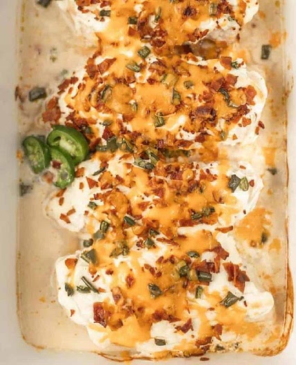 Keto Jalapeño popper chicken