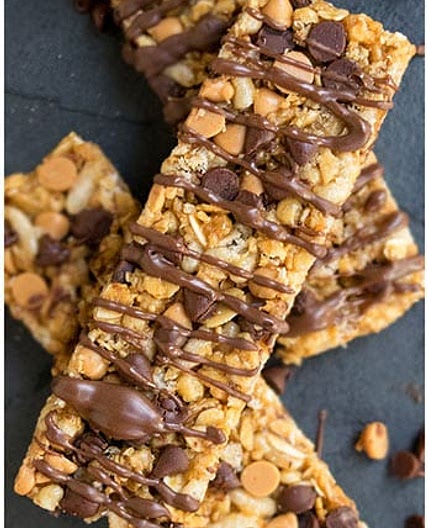 Homemade Granola Bars Recipe (Peanut Butter Granola Bars)