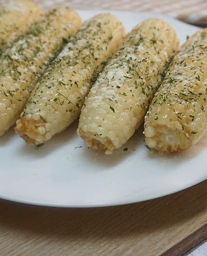 노설탕 노오븐 옥수수 버터구이