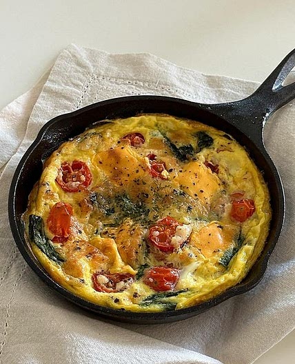 시금치 프리타타 🥚🥬🍅