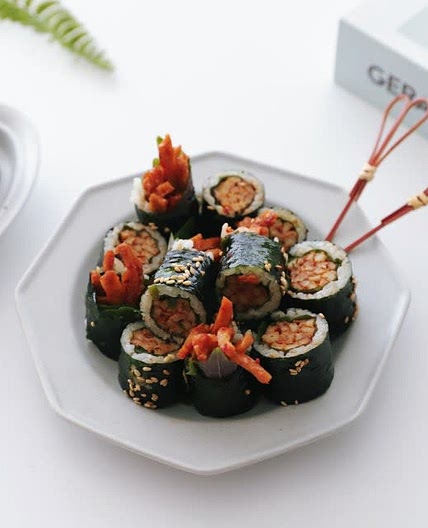 매콤어묵김밥 매운어묵볶음 레시피 매운어묵 김밥맛있게싸는법 사각어묵요리