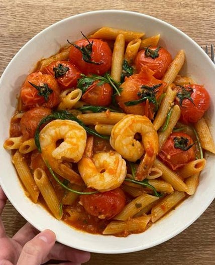 새우 토마토 파스타👩🏻‍🍳