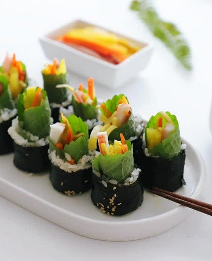 꼬다리김밥 만들기 김밥맛있게싸는법 꼬마김밥 간단김밥 만드는법