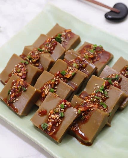 도토리묵무침 만드는법 도투리묵무침 양념장 무침양념 간장양념
