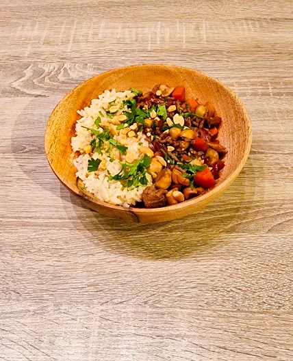 Stir-fry sauce hoisin de viande hachée