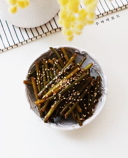 마늘쫑조림 