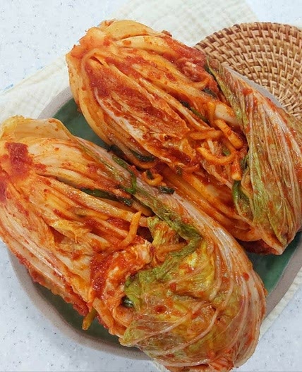배추 포기김치 담그기 배추3포기 김치 배추 절이기 김치 양념