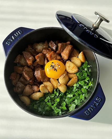목살 부추 솥밥 🍚