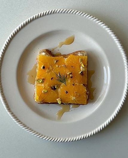 오렌지 토스트🍊